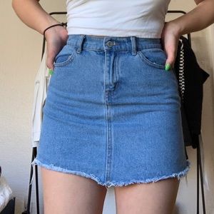 denim skirt